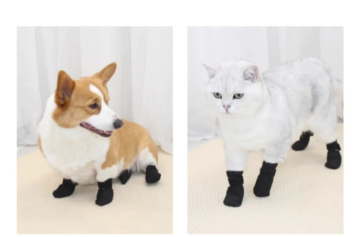 Pet Paw Protectors - anti - Scratch & Floor Protection Shoes for Cats and Dogs