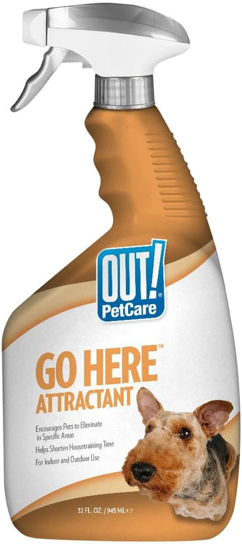 Petcare Go Here Attractant Spray Bottle for Pets, 32-Ounce