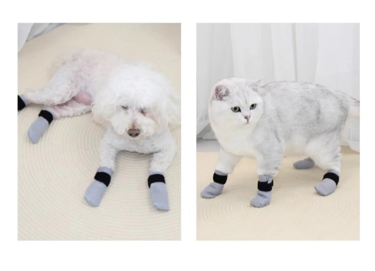 Pet Paw Protectors - anti - Scratch & Floor Protection Shoes for Cats and Dogs