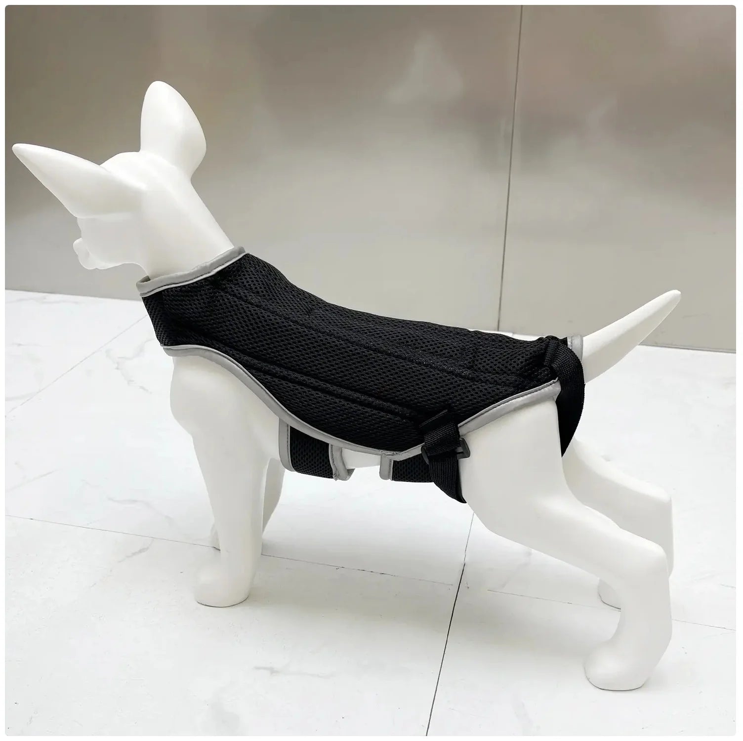 Reflective Dog Support Vest - Breathable & Adjustable Back Brace for Dogs