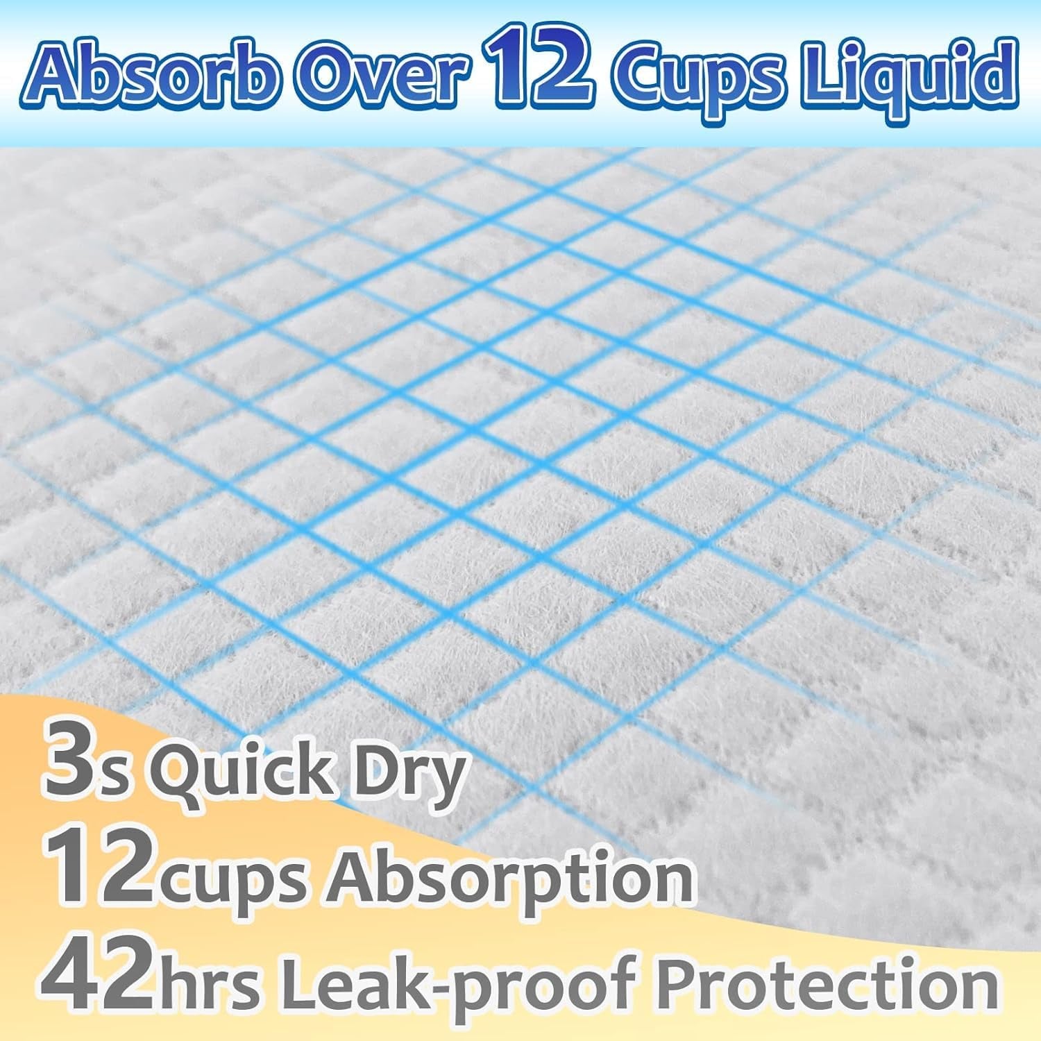 Dog Pee Pads Extra Large 30" X 36", X-Large Puppy Pee Pads Super Absorbent, 30 Count Leak-Proof Disposable Dog Training Pads, Potty Pads for Puppies, Pets, Rabbits, Cats, Doggies