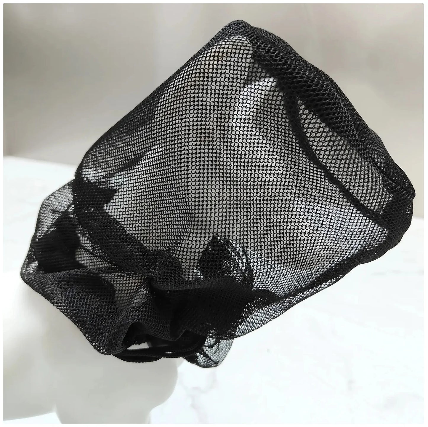 Dog Protective Mesh Face Cover - Adjustable Anti-Bite and Anti-Lick Mask for Pets